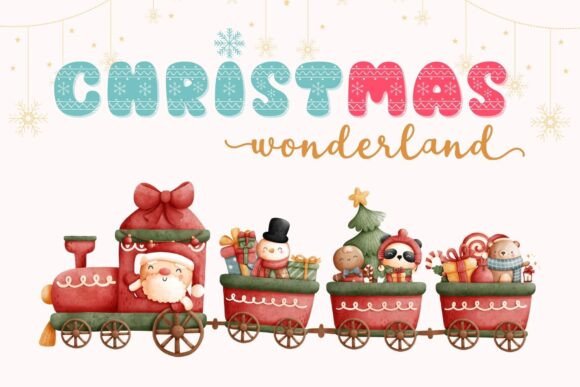 Cozy Christmas Duo Font - Preview 1
