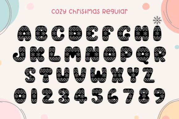 Cozy Christmas Duo Font - Preview 6