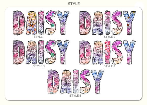 Daisy Font - Preview 1