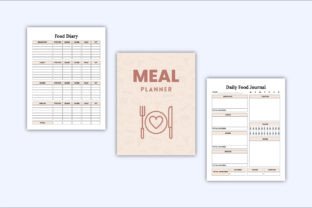 Editable Meal Planner Bundle Graphic by KDP GALLERY · Creative Fabrica
