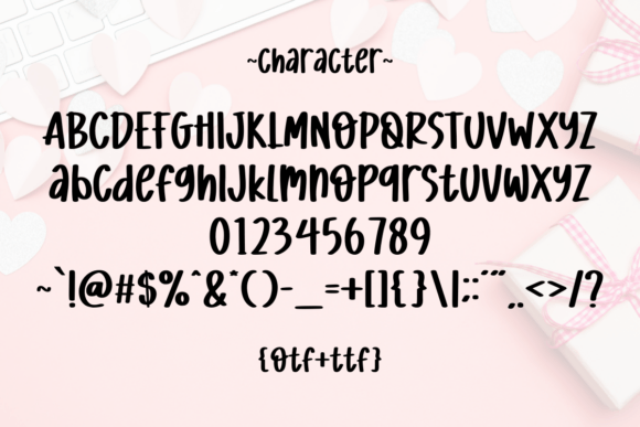 Forever Grateful Font PNG with transparent background - Preview 2