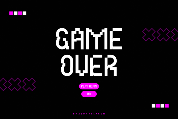 Geraqed Font - Preview 1