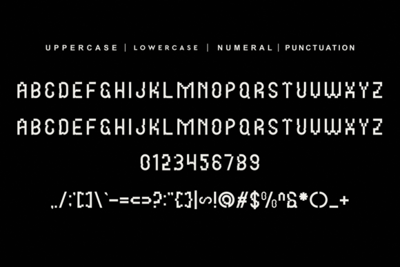 Geraqed Font - Preview 2