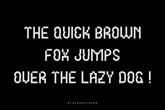 Geraqed Font - Preview 4