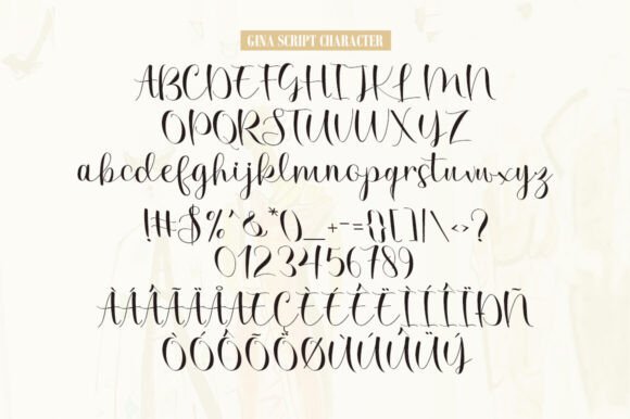 Gina Font - Preview 5