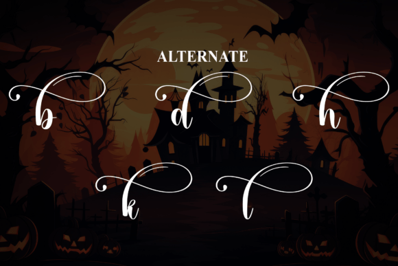 Halloween Font - Preview 6