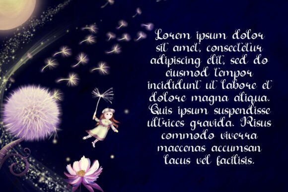 Handmade Background Font PNG with transparent background - Preview 3