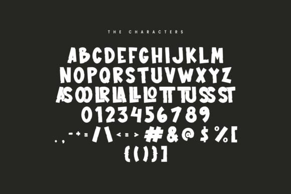 Kolkme Alltoss Font PNG with transparent background - Preview 6