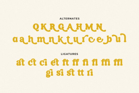 Krimside Font PNG with transparent background - Preview 1