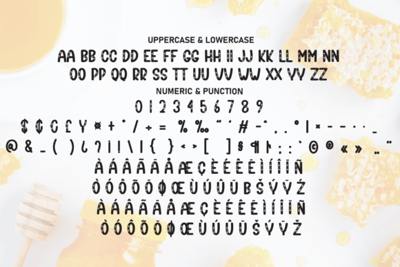 Love Honey Font PNG with transparent background - Preview 6