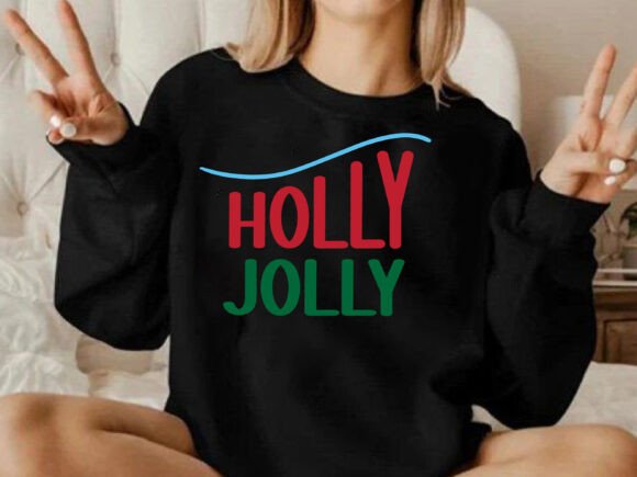 Merry Holiday Font PNG with transparent background - Preview 1