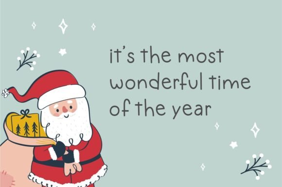 Merry Notes Font PNG with transparent background - Preview 3
