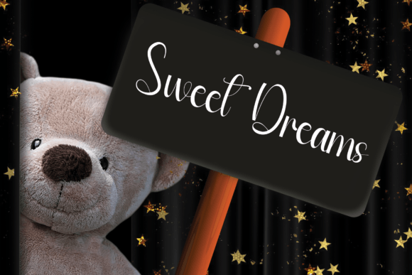 Moon Christmas Font PNG with transparent background - Preview 3