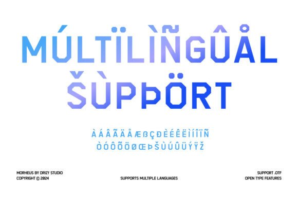 Morheus Font PNG with transparent background - Preview 5
