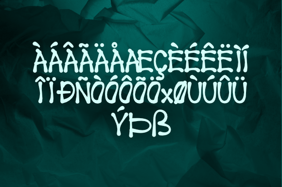 Pedrozy Font PNG with transparent background - Preview 3