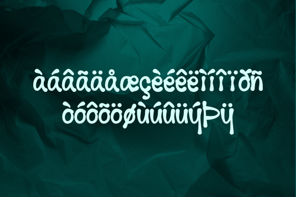 Pedrozy Font PNG with transparent background - Preview 4