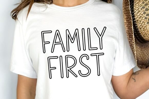 Skinny Outline Font PNG with transparent background - Preview 4