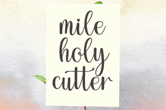 Sky Script Font PNG with transparent background - Preview 3