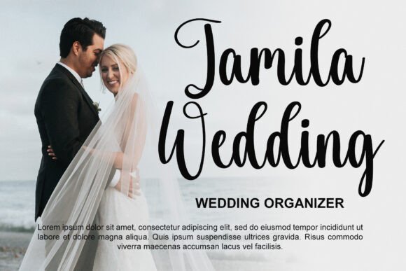 Calligraphy Font - Preview 4