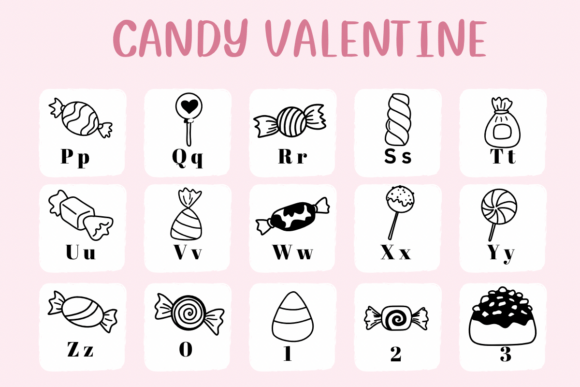 Candy Valentine Font - Preview 2