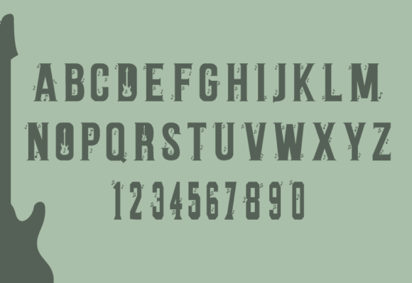 Carol Music Font font preview - 2