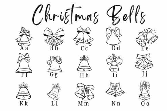 Christmas Bells Font - Preview 1