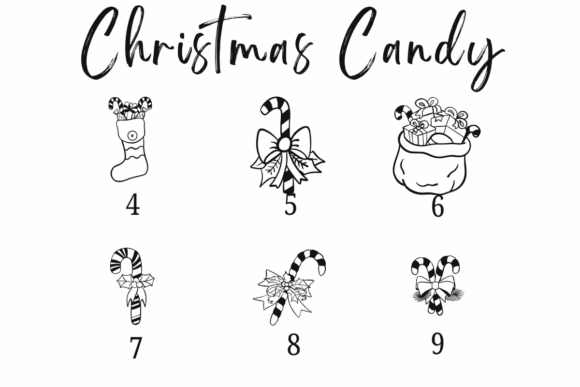 Christmas Candy Font - Preview 3