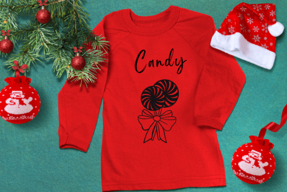 Christmas Candy Font - Preview 5