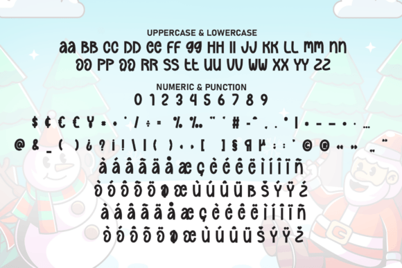 Comic Christmas Font - Preview 6