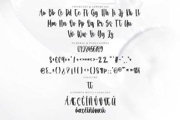 December Recovery Font - Preview 5