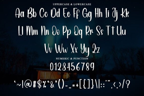 Farmhouse Christmas Font - Preview 4