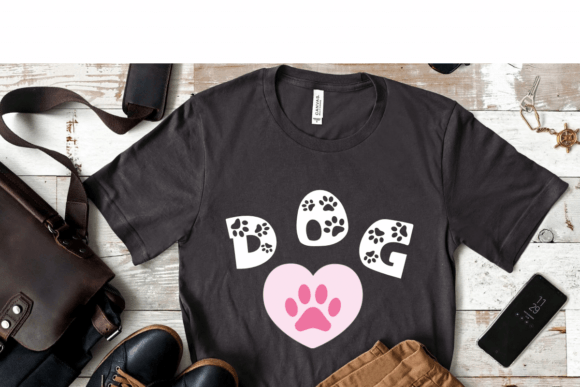 Footprints Dog Font - Preview 4