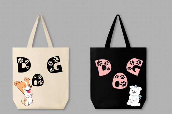 Footprints Dog Font - Preview 5