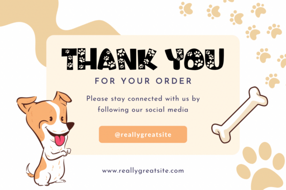 Footprints Dog Font - Preview 6