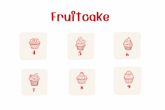 Fruit Cake Font - Preview 3