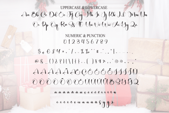 Galery Christmas Font - Preview 6
