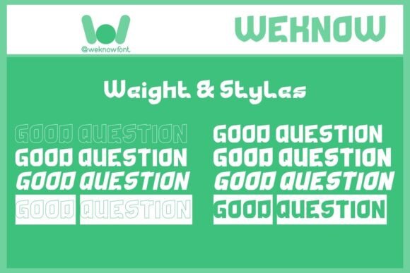 Good Question Font - Preview 6