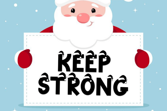 Happines Santa Font - Preview 6
