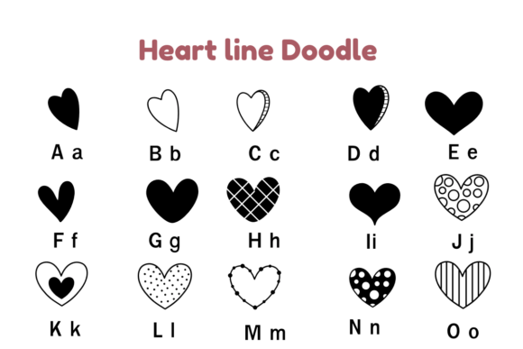 Heart Line Font - Preview 4