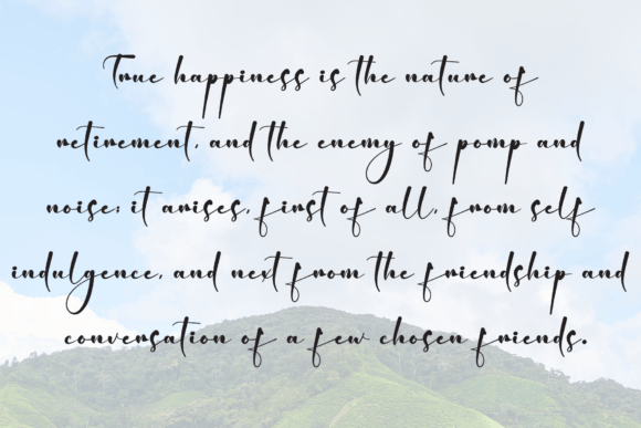 Lovely Christmas Font font preview - 5