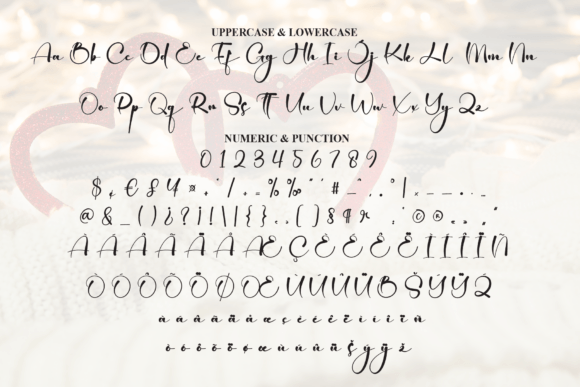 Lovely Christmas Font font preview - 6