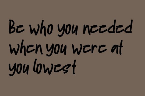 Menanti Font PNG with transparent background - Preview 5