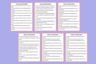 120 Prayer Journal Prompts for Canva Graphic by SM INTERIOR · Creative ...