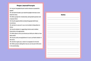 120 Prayer Journal Prompts for Canva Graphic by SM INTERIOR · Creative ...