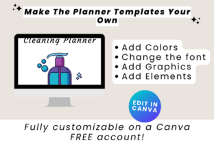 2025 ADHD Cleaning Planner Canva Graphic by DIGITAL PRINT BOX ...