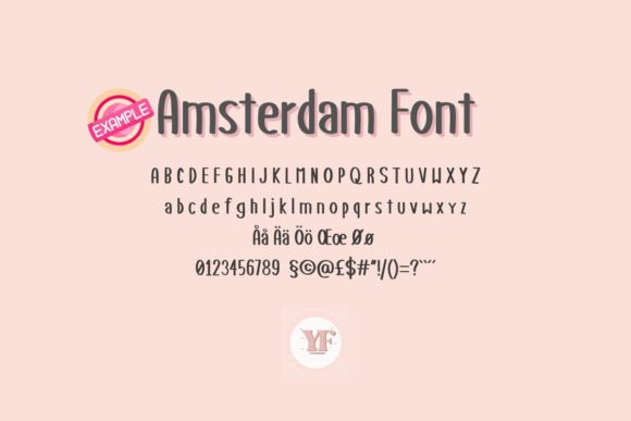 Amsterdam Font - Preview 5