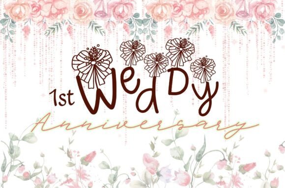 Bloomy Bouquet Font - Preview 1