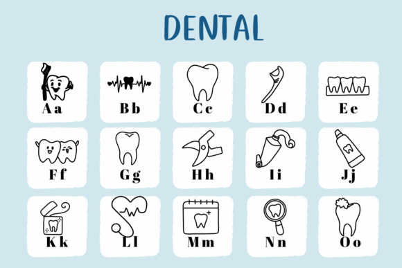 Dental Font - Preview 1