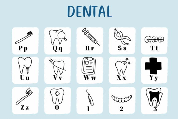 Dental Font - Preview 2