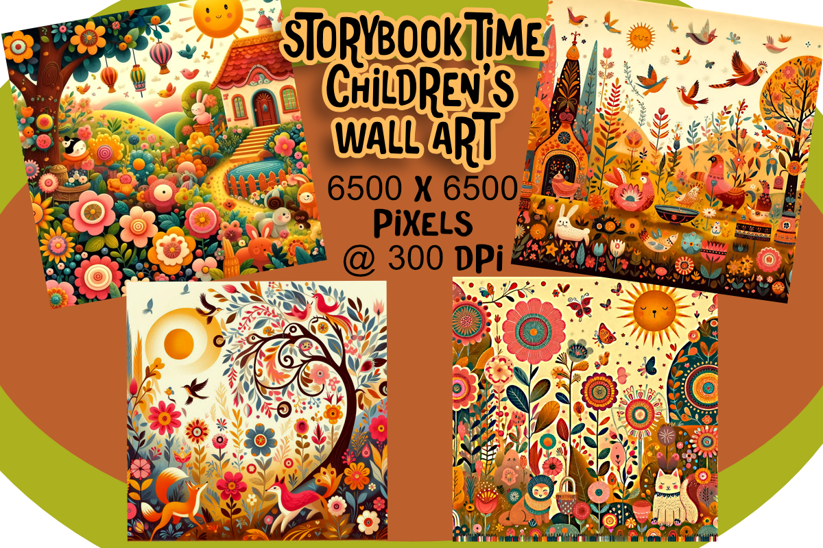 Enchanting Storybook-Inspired Artwork Graphic by Annie's AI Art ...